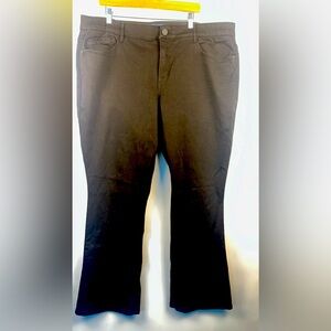 Democracy Jeans Women 22W Ab Solution Bootcut‎ Stretch Black